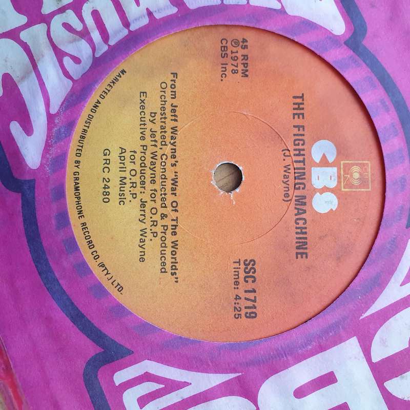 Jeff Wayne Feat. Justin Hayward  Forever Autumn (From "War Of The Worlds") -  Vinyl 7" Record ...