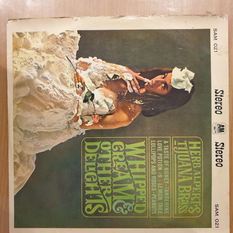 Herb Alpert's Tijuana Brass  Whipped Cream & Other Delights - Vinyl LP Record - Very-Good- Qua...