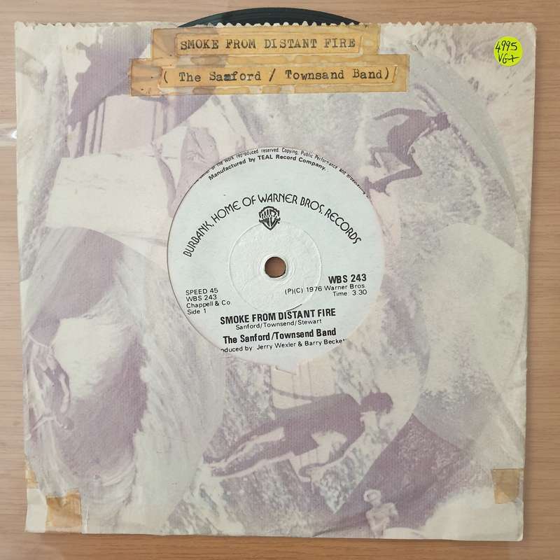 The Sanford/Townsend Band  Smoke From A Distant Fire / Lou (Rhodesia) -  Vinyl 7" Record - Ver...