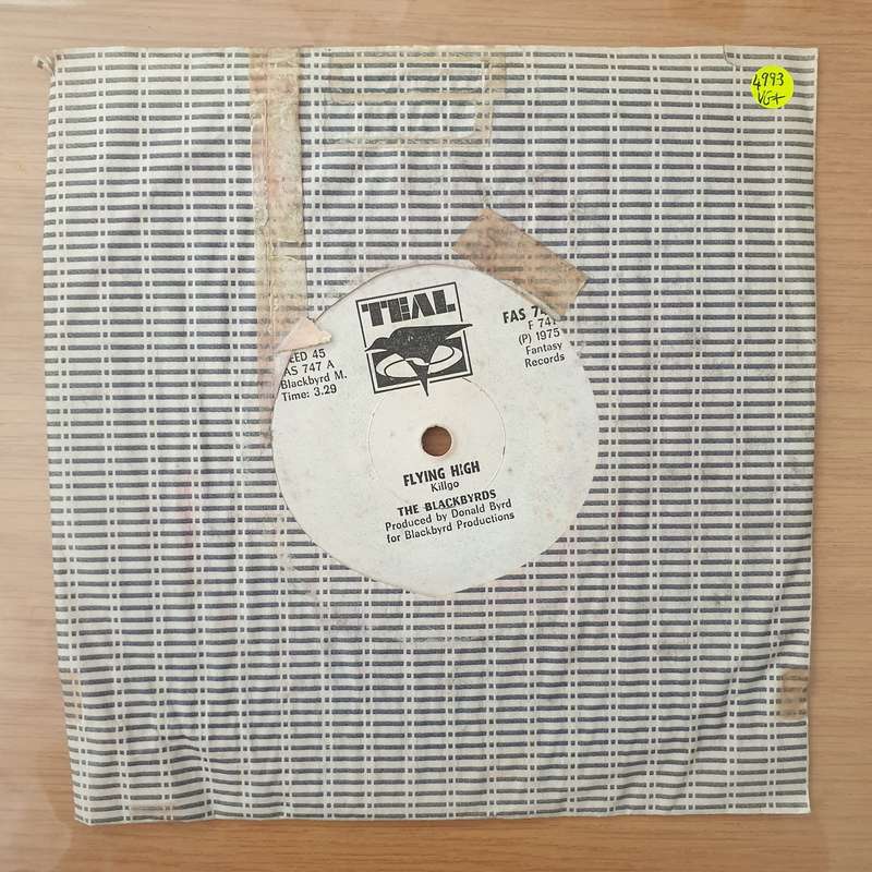The Blackbyrds  Flying High (Rhodesia) -  Vinyl 7" Record - Very-Good+ Quality (VG+) (verygood...