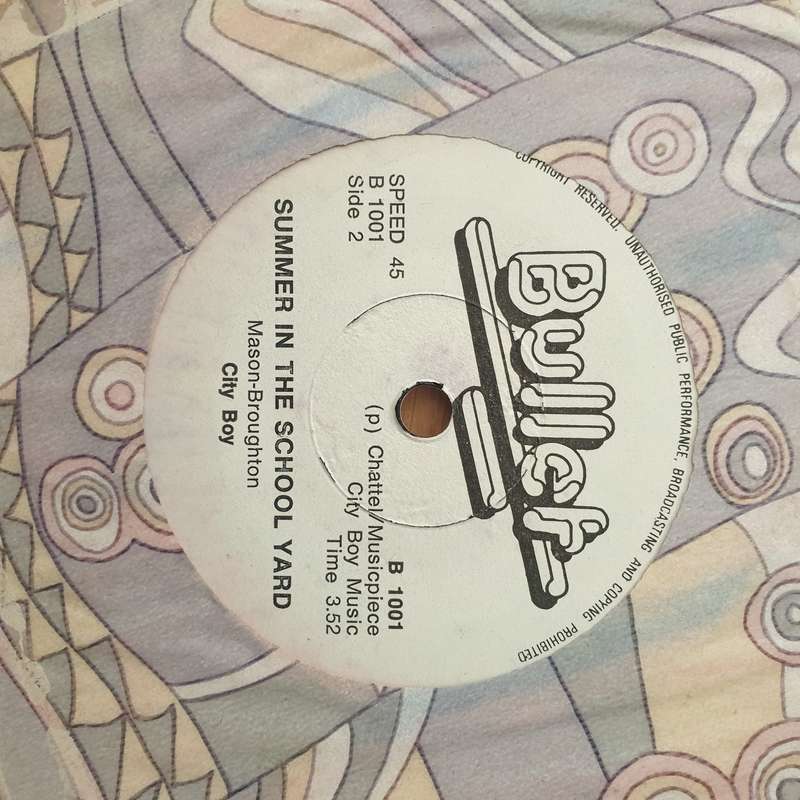 City Boy  5.7.0.5. (Rhodesia) -  Vinyl 7" Record - Very-Good+ Quality (VG+) (verygoodplus)