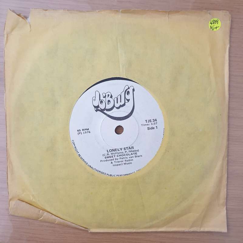 Sweet Chocolate  Lonely Star / Now You Are Gone -  Vinyl 7" Record - Very-Good+ Quality (VG+) ...