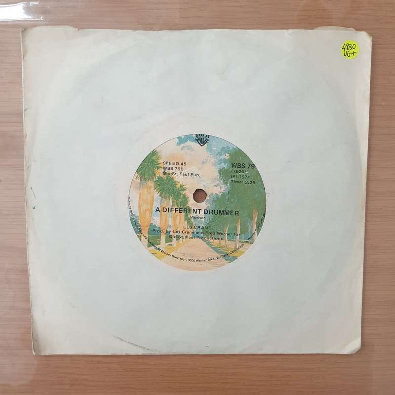 Les Crane  Desiderata / A Different Drummer -  Vinyl 7" Record - Very-Good+ Quality (VG+) (ver...