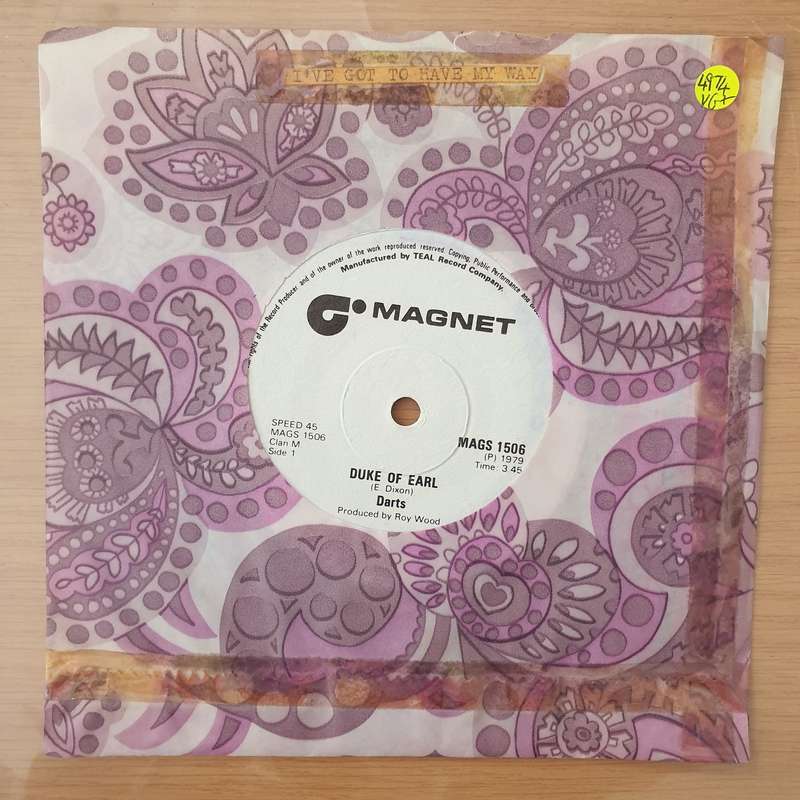 Darts  Duke Of Earl (Rhodesia) -  Vinyl 7" Record - Very-Good+ Quality (VG+) (verygoodplus)