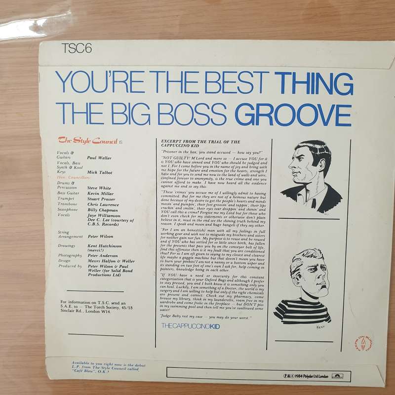 The Style Council  Groovin' -  Vinyl 7" Record - Very-Good+ Quality (VG+) (verygoodplus)