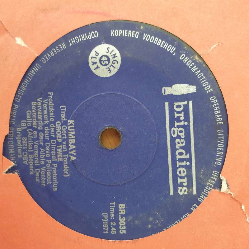Groep 2  Daar's Niks Soos Ware Liefde -  Vinyl 7" Record - Very-Good+ Quality (VG+) (verygoodp...