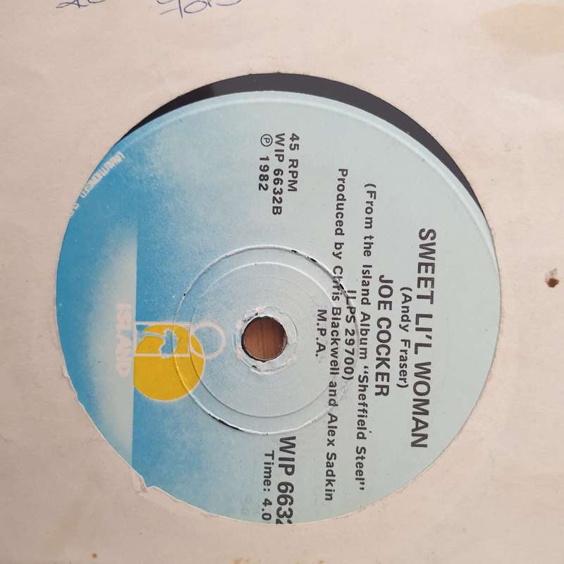 Joe Cocker / Jennifer Warnes  Up Where We Belong -  Vinyl 7" Record - Very-Good+ Quality (VG+)...