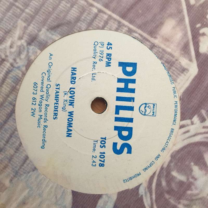 Stampeders  Hit The Road Jack / Hard Lovin' Woman (Rhodesia) -  Vinyl 7" Record - Very-Good+ Q...