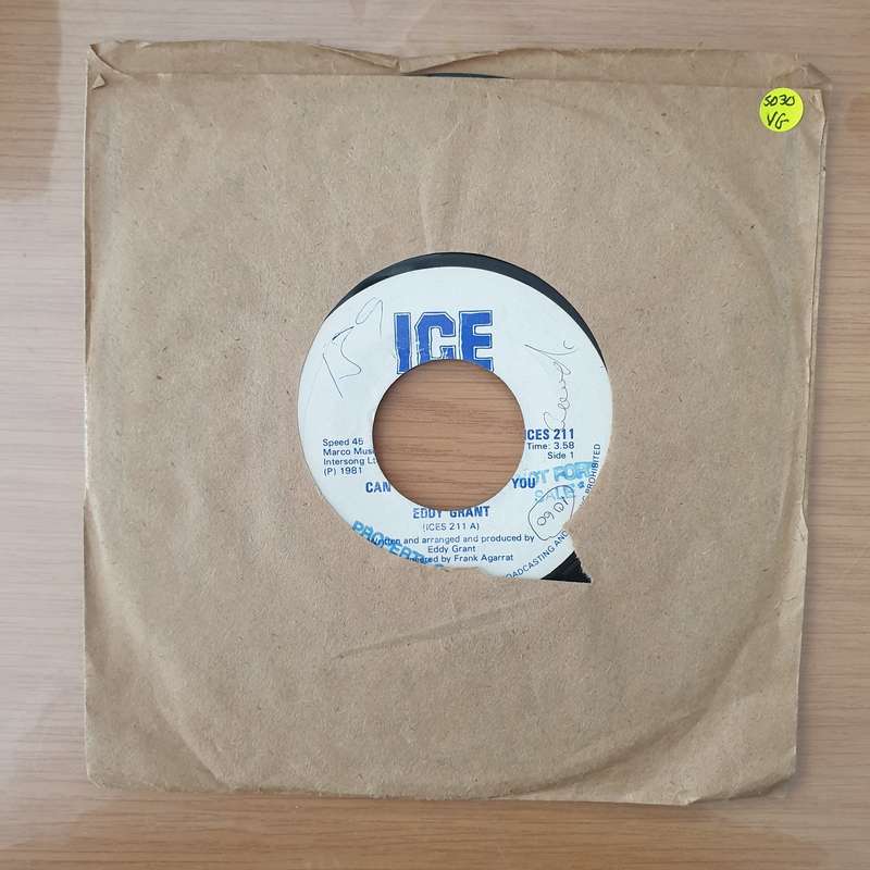 Eddy Grant  Can't Get Enough Of You / Neighbour, Neighbour - Vinyl 7" Record - Very-Good Quali...