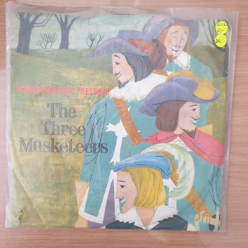 Peter Merrill  Redro Fishpaste Presents - The Three Musketeers - Vinyl 7" Record - Very-Good Q...