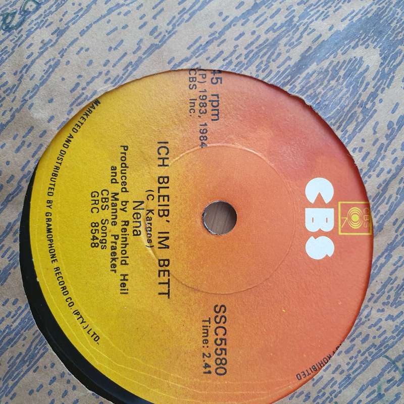 Nena  99 Red Balloons -  Vinyl 7" Record - Very-Good+ Quality (VG+) (verygoodplus)