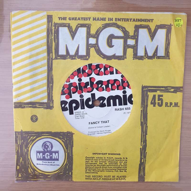 Dickie Loader  Help Me Find The Sun -  Vinyl 7" Record - Very-Good+ Quality (VG+) (verygoodplus)