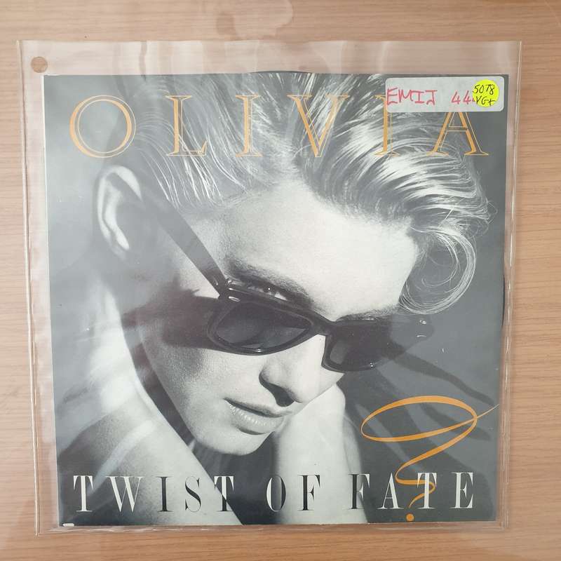 Olivia  Twist Of Fate -  Vinyl 7" Record - Very-Good+ Quality (VG+) (verygoodplus)