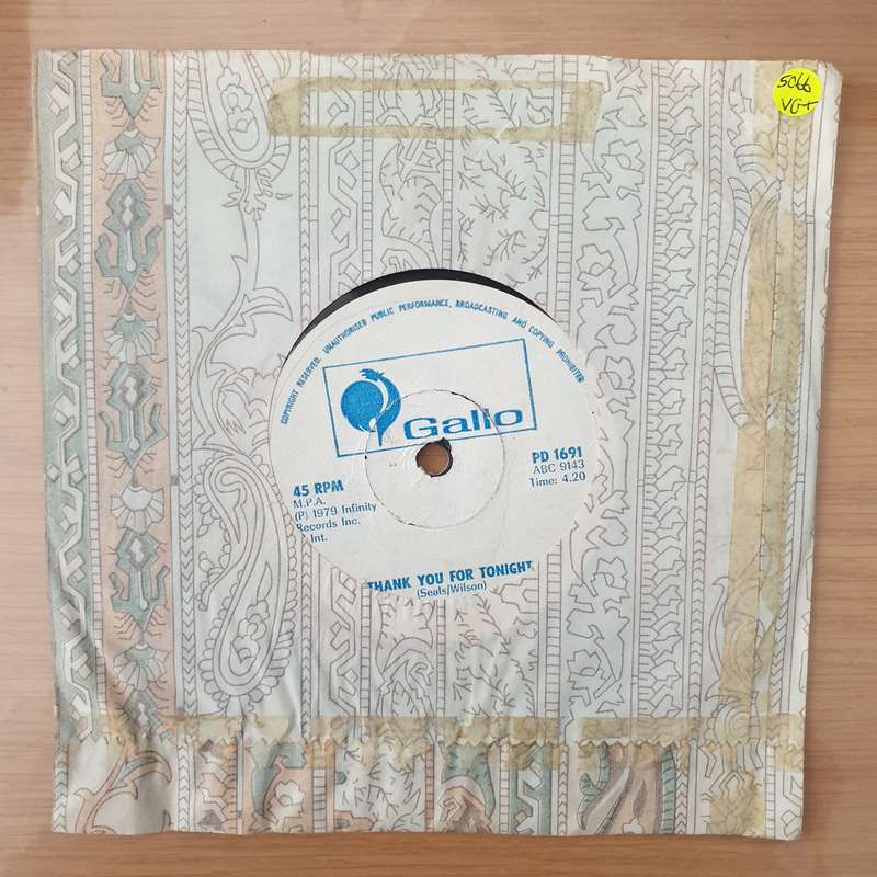 Dobie Gray  You Can Do It / Thank You For Tonight (Rhodesia) -  Vinyl 7" Record - Very-Good+ Q...
