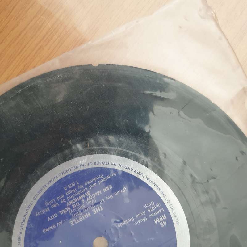 Van McCoy & The Soul City Symphony  The Hustle - Vinyl 7" Record - Very-Good Quality (VG) (vgood)