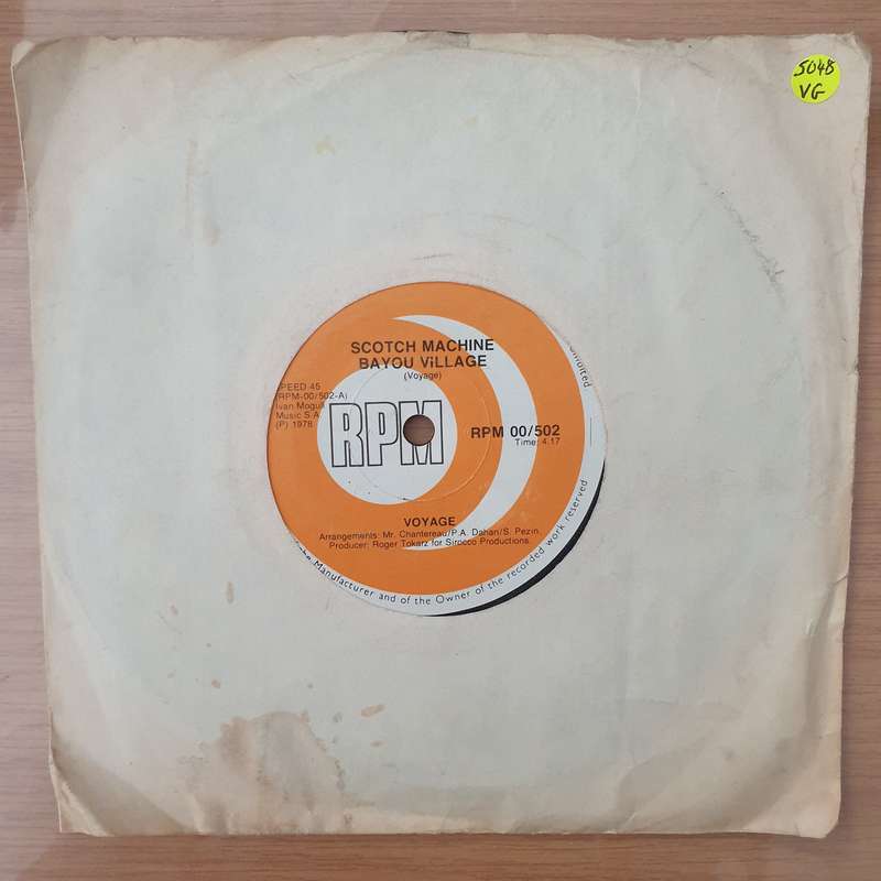 Voyage  Lady America / Scotch Machine / Bayou Village - Vinyl 7" Record - Very-Good Quality (V...