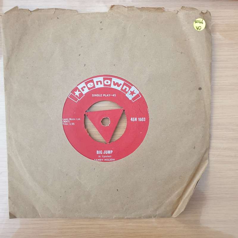 Sandy Nelson  Teen Beat - Vinyl 7" Record - Very-Good Quality (VG) (vgood)