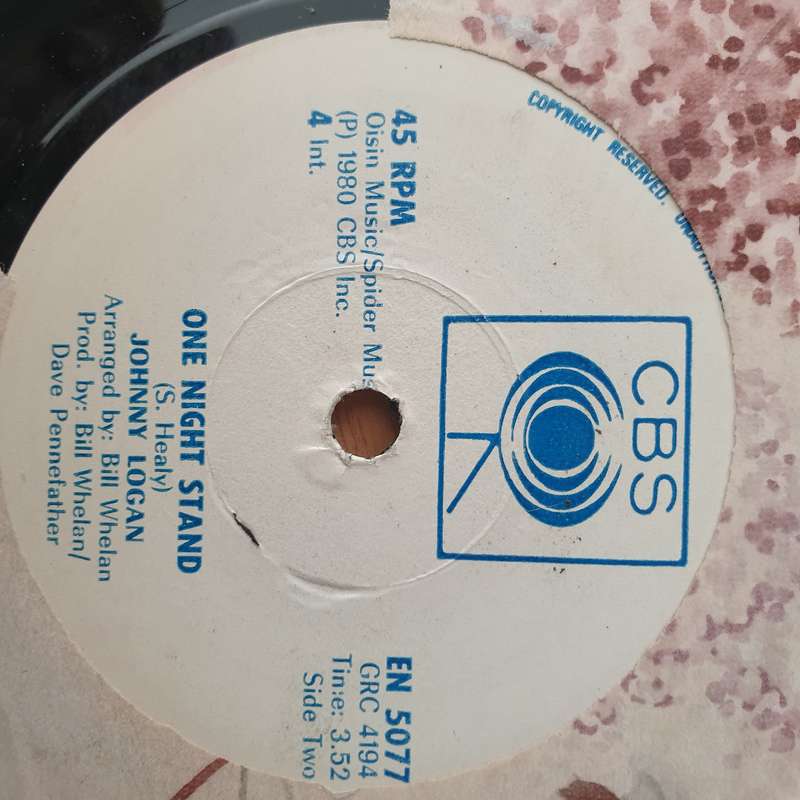 Johnny Logan  What's Another Year! (Rhodesia) -  Vinyl 7" Record - Very-Good+ Quality (VG+) (v...