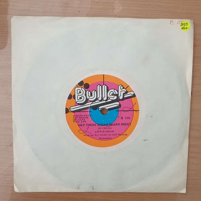 Little Colin  Hey There Sugar Sugar Sweet -  Vinyl 7" Record - Very-Good+ Quality (VG+) (veryg...