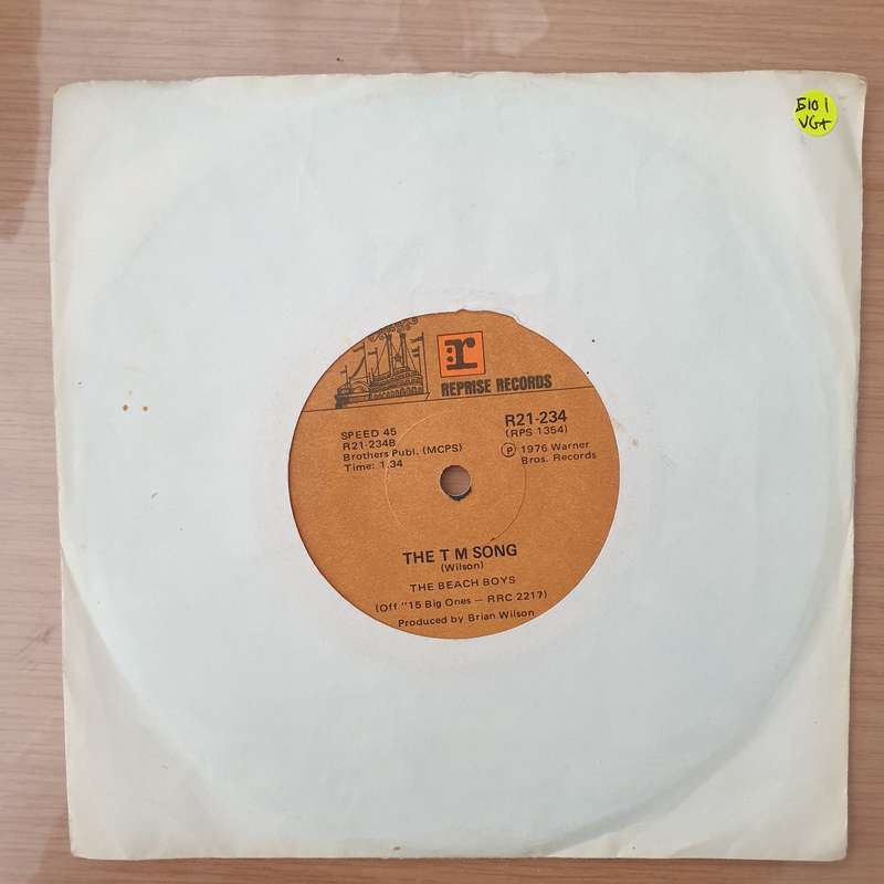 The Beach Boys  Rock And Roll Music -  Vinyl 7" Record - Very-Good+ Quality (VG+) (verygoodplus)