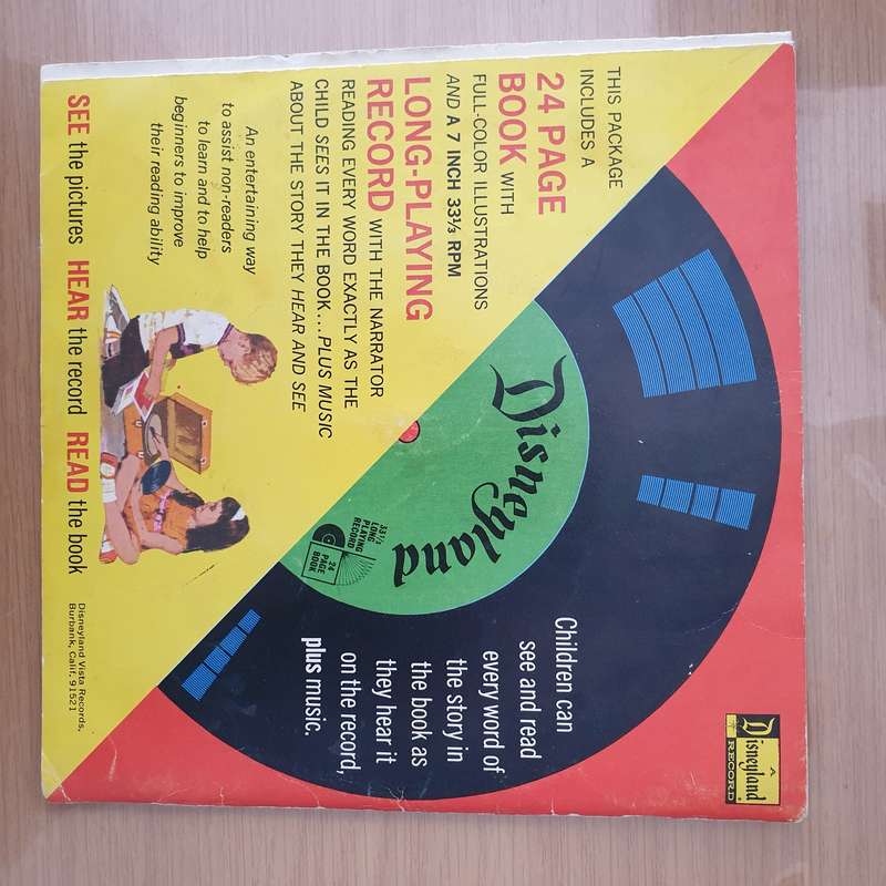 Walt Disney Presents The Story Of Black Beauty -  Vinyl 7" Record - Very-Good+ Quality (VG+) (ver...