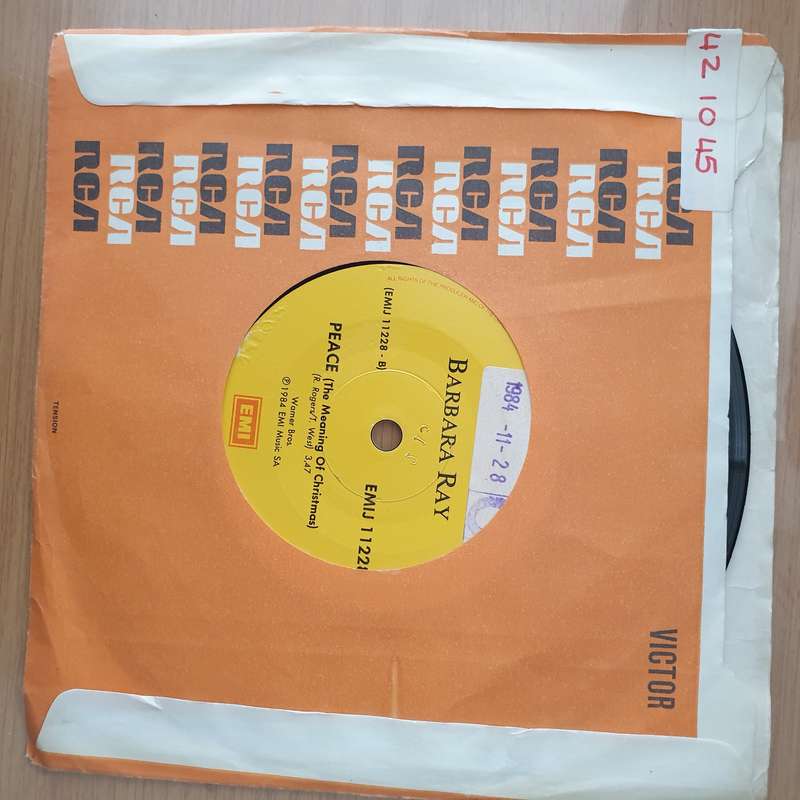 Barbara Ray - Walking Talking Dolly -  Vinyl 7" Record - Very-Good+ Quality (VG+) (verygoodplus)