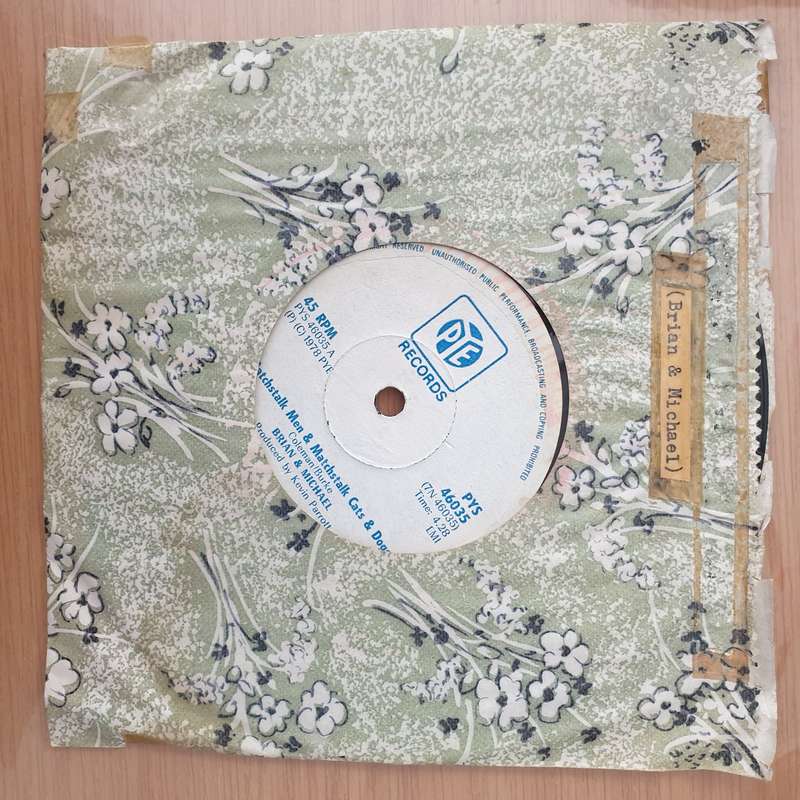 Brian & Michael  Matchstalk Men & Matchstalk Cats & Dogs (Rhodesia) -  Vinyl 7" Record - Very-...