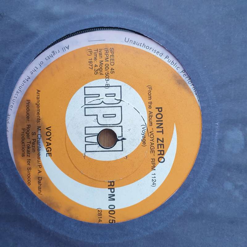 Voyage  From East To West -  Vinyl 7" Record - Very-Good+ Quality (VG+) (verygoodplus)