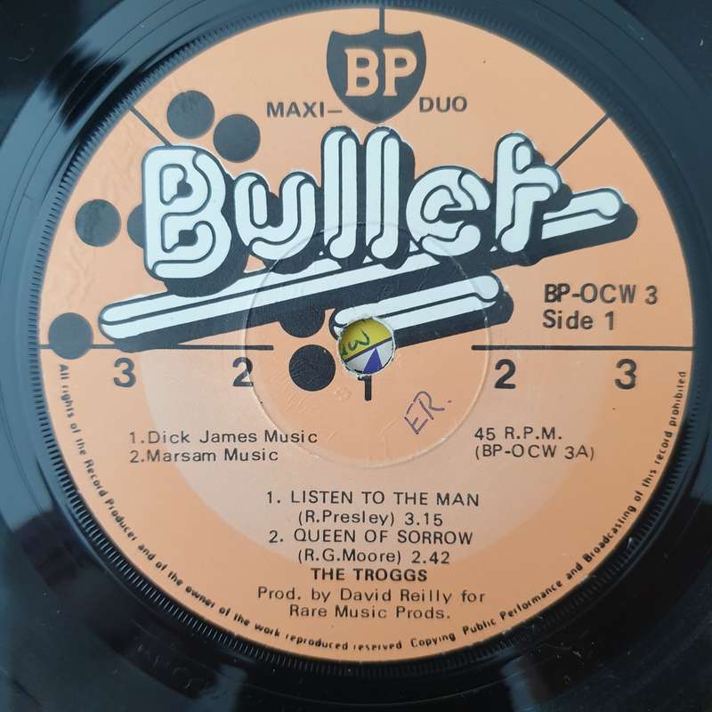 The Troggs  Listen To The Man / Queen Of Sorrow / Feels Like A Woman / Everything's Funny - BP...