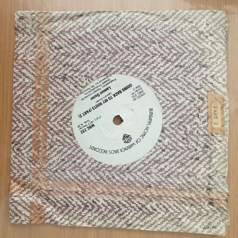 Lamont Dozier  Going Back To My Roots (Rhodesia) -  Vinyl 7" Record - Very-Good+ Quality (VG+)...