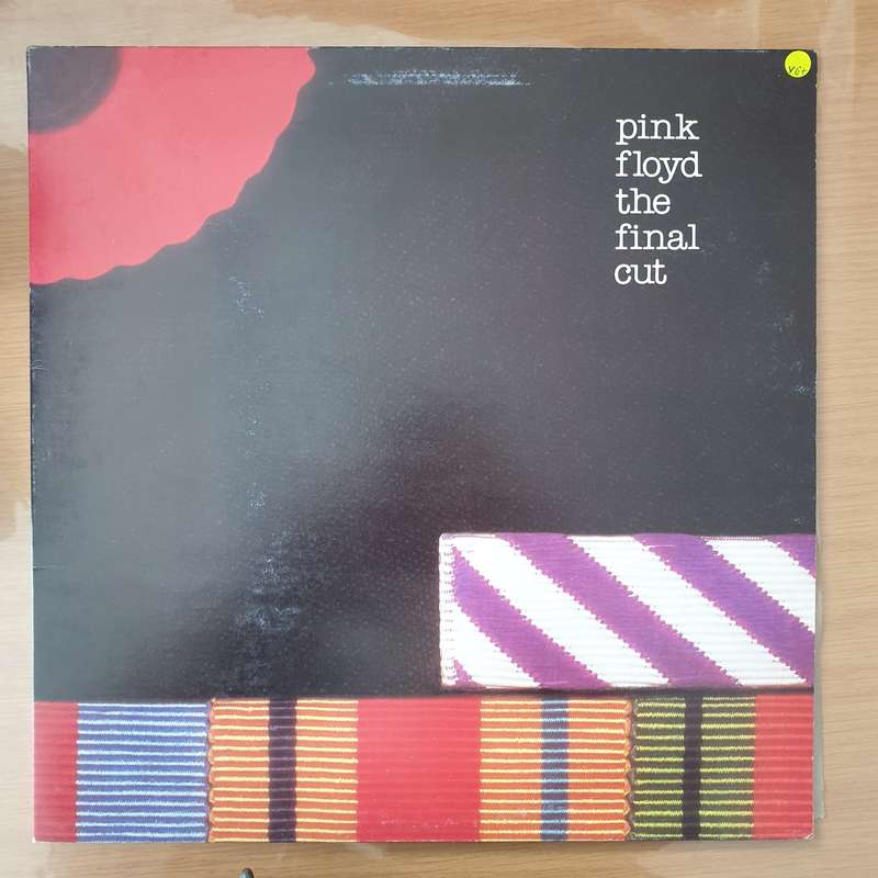 Pink Floyd  The Final Cut - Vinyl LP Record - Very-Good+ Quality (VG+) (verygoodplus)