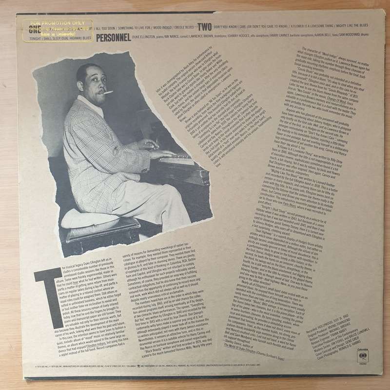 Duke Ellington  Unknown Session - Vinyl LP Record - Very-Good+ Quality (VG+) (verygoodplus)