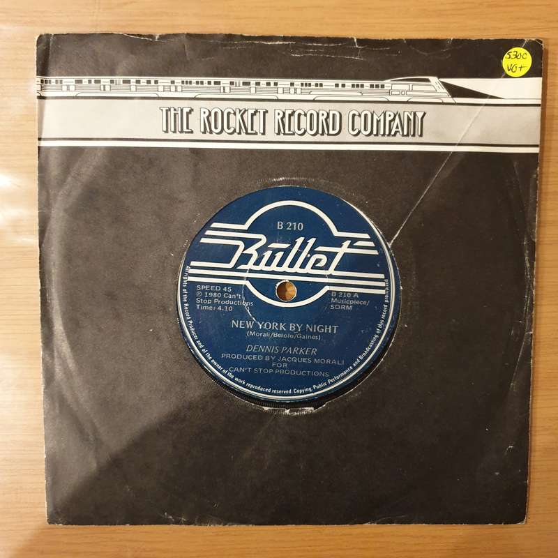 Dennis Parker  New York By Night / Like An Eagle - Vinyl 7" Record - Very-Good+ Quality (VG+) ...