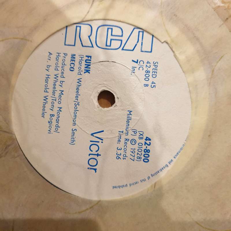 Meco Monardo  Star Wars Theme / Cantina Band / Funk - Vinyl 7" Record - Very-Good+ Quality (VG...