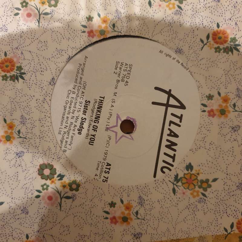 Sister Sledge  Lost In Music - Vinyl 7" Record - Very-Good+ Quality (VG+) (verygoodplus)