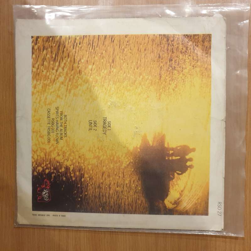 Bee Gees  Tragedy - Vinyl 7" Record - Very-Good+ Quality (VG+) (verygoodplus)