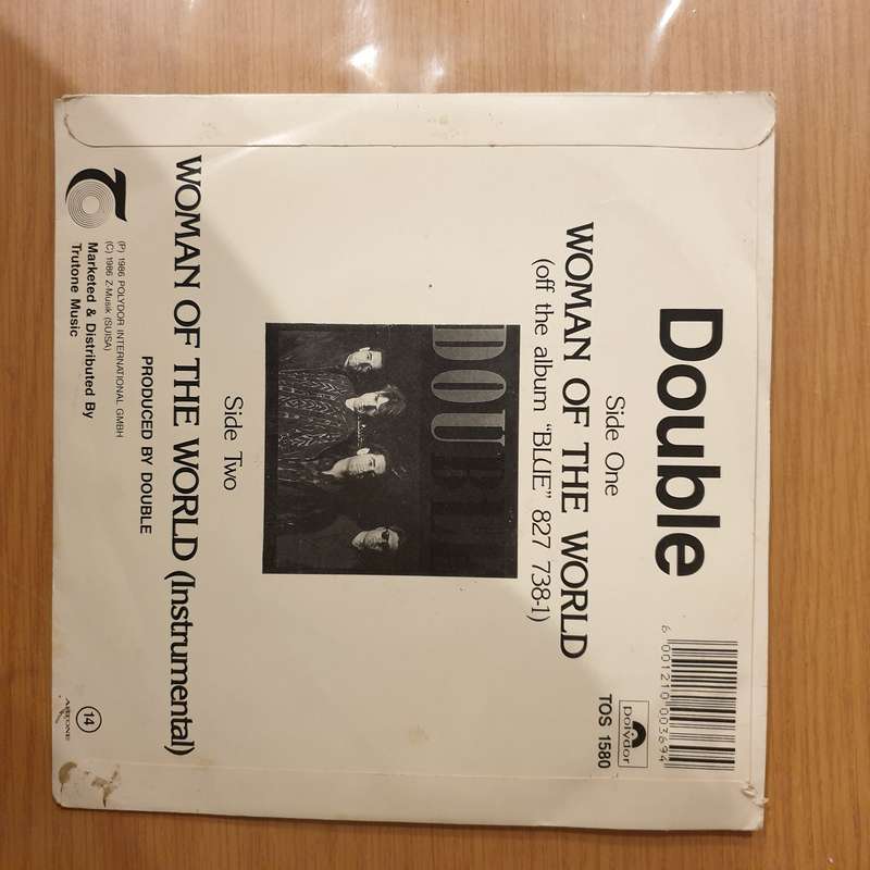 Double  Woman Of The World - Vinyl 7" Record - Very-Good+ Quality (VG+) (verygoodplus)