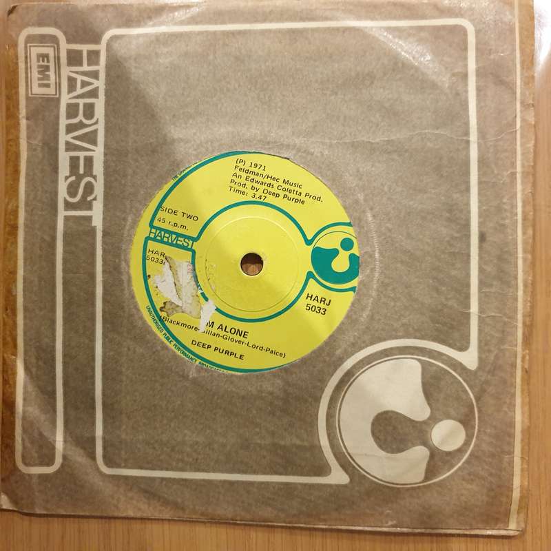 Deep Purple  Strange Kind Of Woman - Vinyl 7" Record - Very-Good+ Quality (VG+) (verygoodplus)