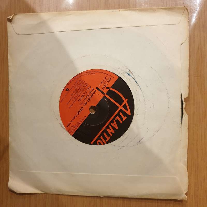 Phil Collins  Against All Odds (Take A Look At Me Now) - Vinyl 7" Record - Very-Good+ Quality ...