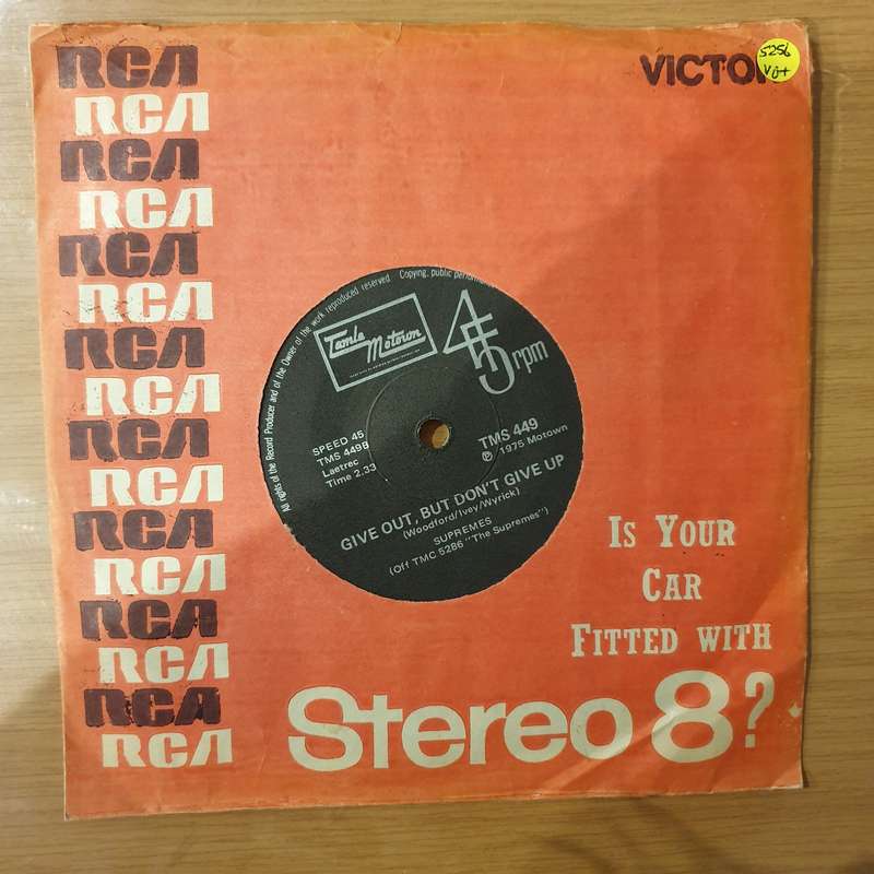 The Supremes  He's My Man - Vinyl 7" Record - Very-Good+ Quality (VG+) (verygoodplus)