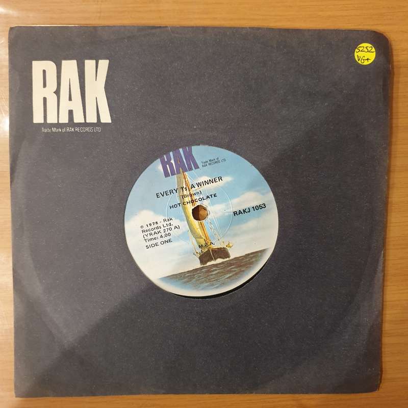 Hot Chocolate  Every 1's A Winner - Vinyl 7" Record - Very-Good+ Quality (VG+) (verygoodplus)