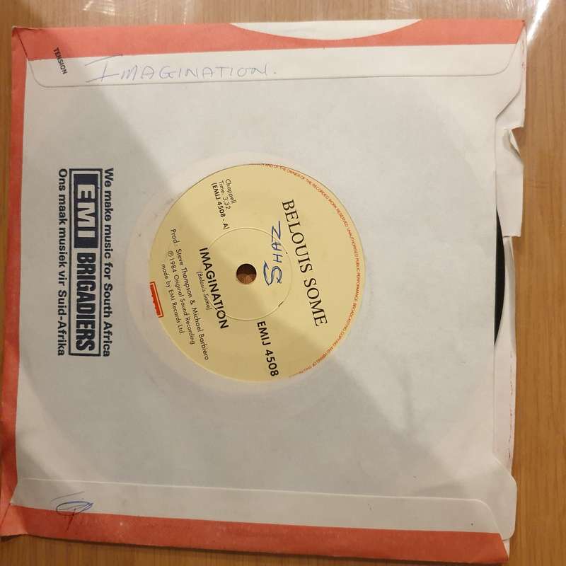 Belouis Some  Imagination - Vinyl 7" Record - Very-Good+ Quality (VG+) (verygoodplus)