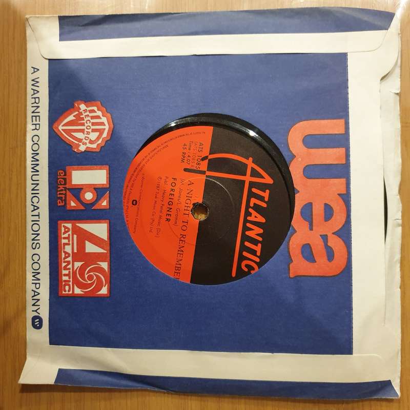 Foreigner  Say You Will - Vinyl 7" Record - Very-Good+ Quality (VG+) (verygoodplus)
