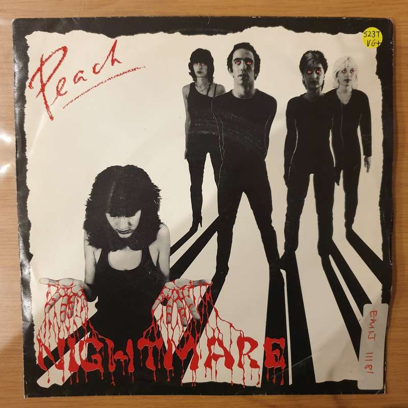 Peach  Nightmare -  Vinyl 7" Record - Very-Good+ Quality (VG+) (verygoodplus)