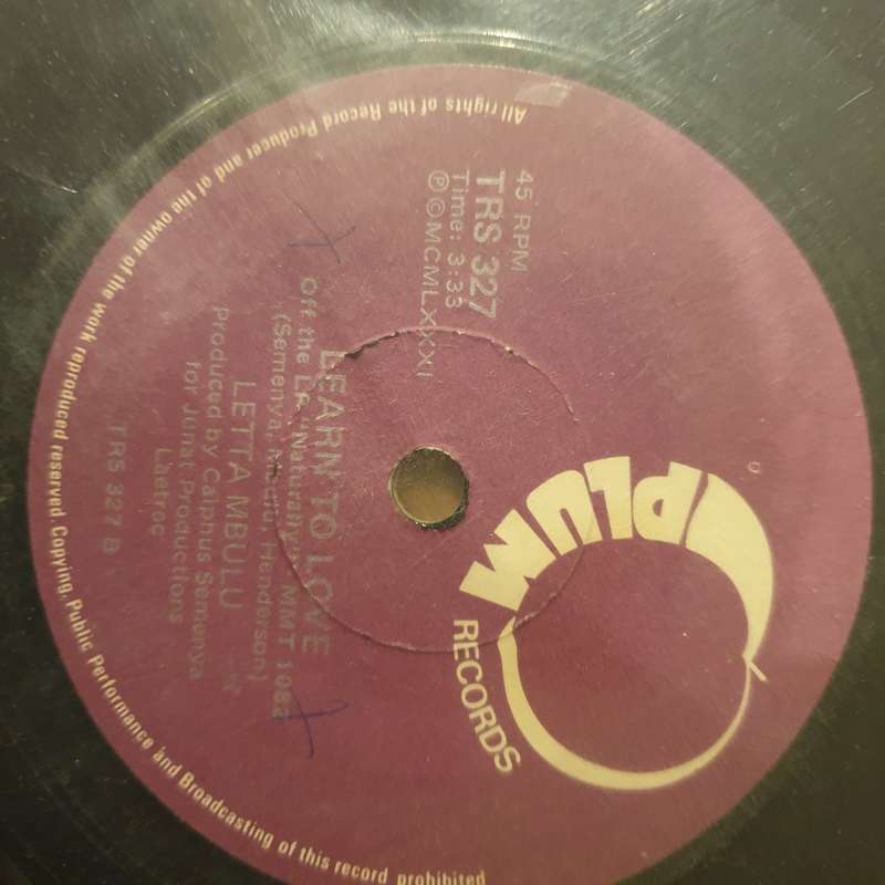 Letta Mbulu - Never Leave You - Vinyl 7" Record - Very-Good Quality (VG) (vgood)