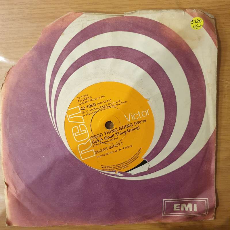 Sugar Minott / Desi Roots  Good Thing Going (We've Got A Good Thing Going) / Hung Up -  Vinyl ...
