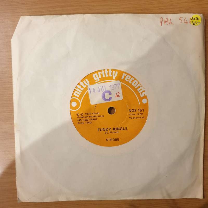 Strobe  Gimme Dat Banana / Funky Jungle -  Vinyl 7" Record - Very-Good+ Quality (VG+) (verygoo...