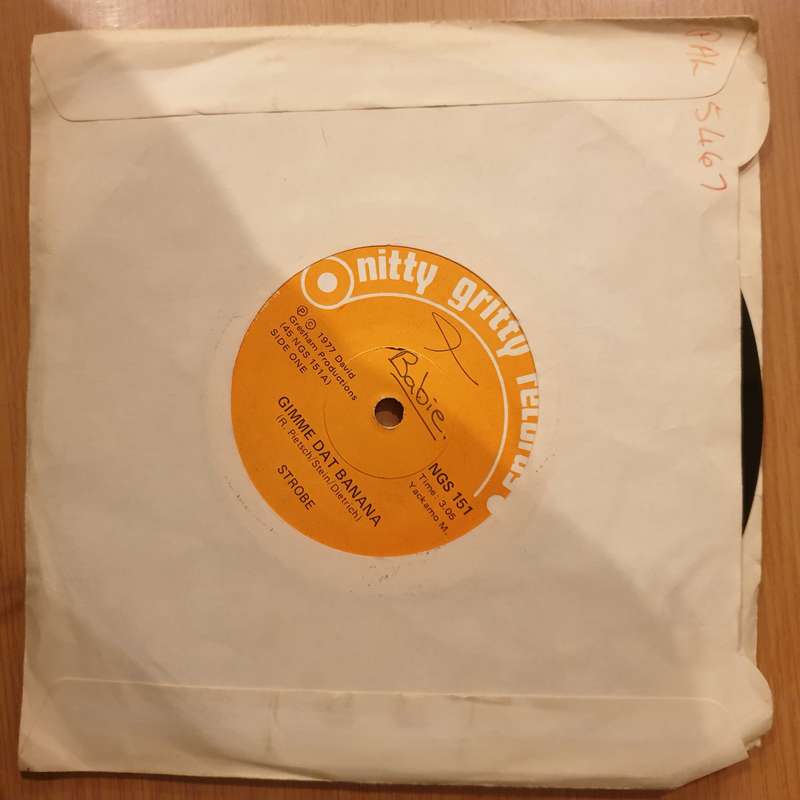 Strobe  Gimme Dat Banana / Funky Jungle -  Vinyl 7" Record - Very-Good+ Quality (VG+) (verygoo...