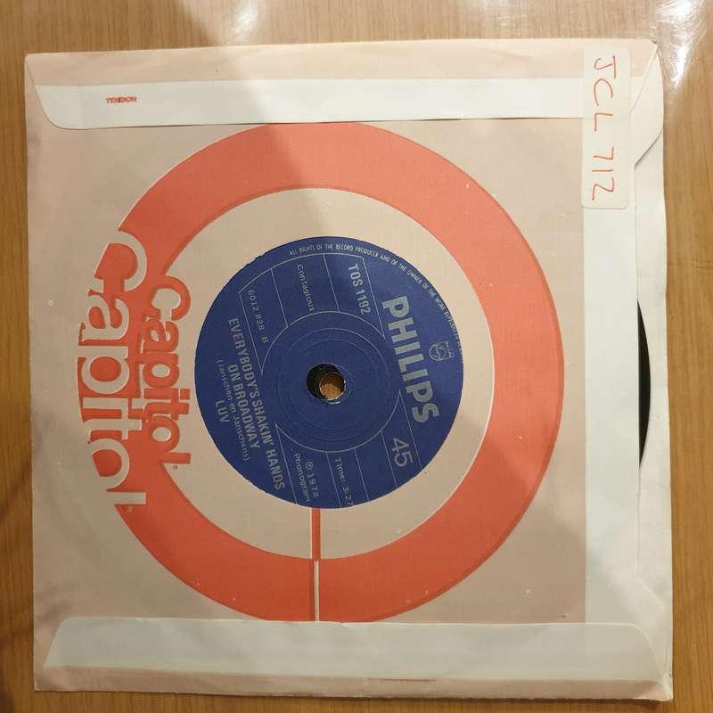 Luv'  You're The Greatest Lover -  Vinyl 7" Record - Very-Good+ Quality (VG+) (verygoodplus)