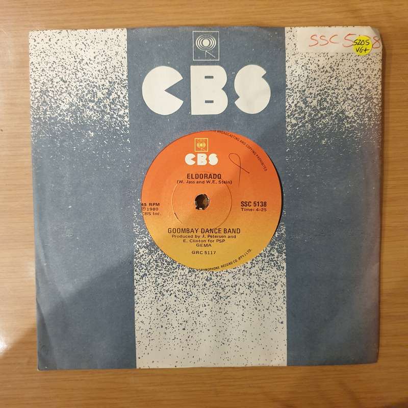 Goombay Dance Band  Eldorado -  Vinyl 7" Record - Very-Good+ Quality (VG+) (verygoodplus)